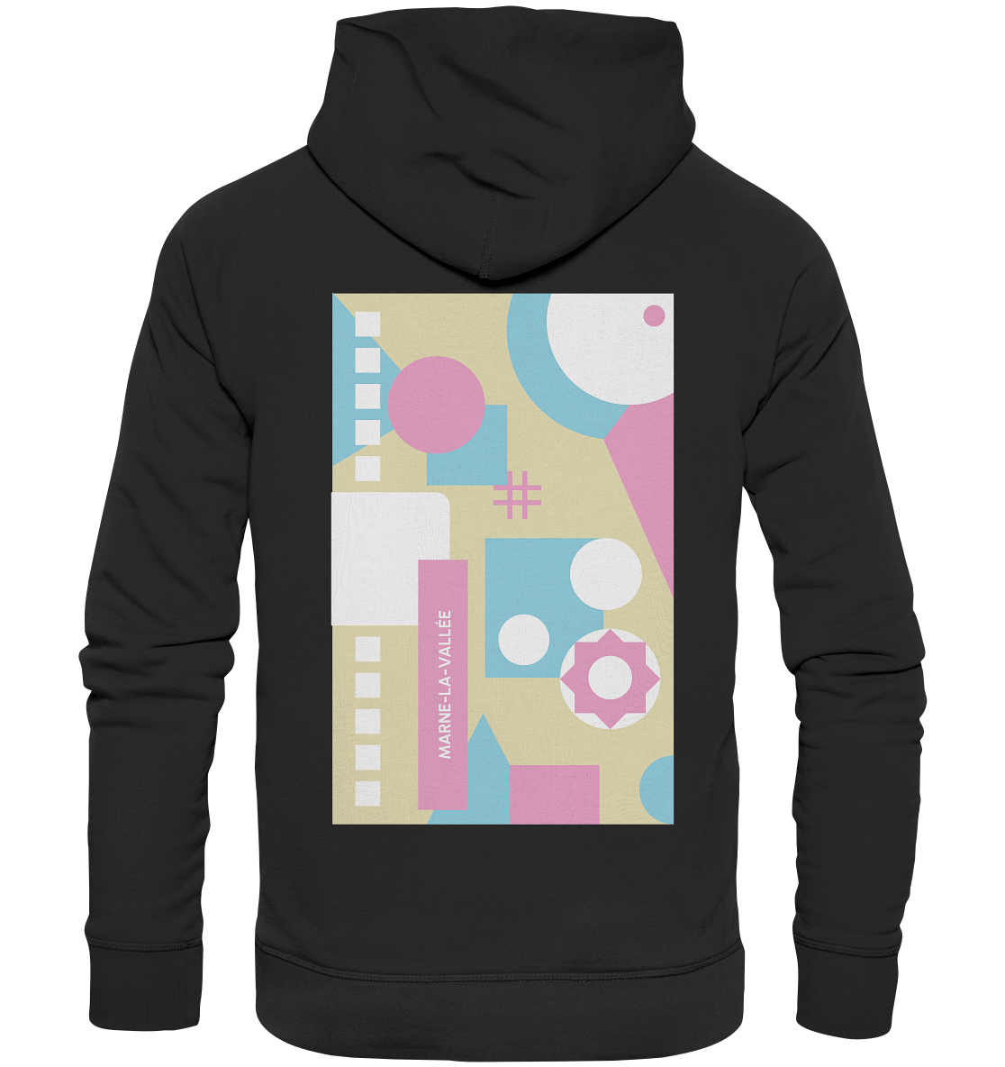 Koordinaten Marne-la-vallée - Organic Hoodie – Bild 2