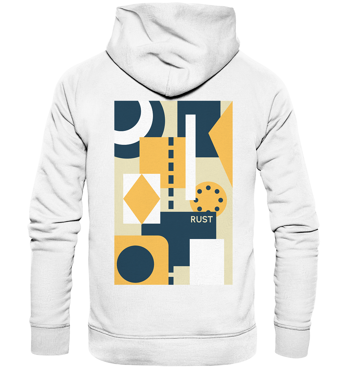 Koordinaten Rust - Organic Hoodie – Bild 2