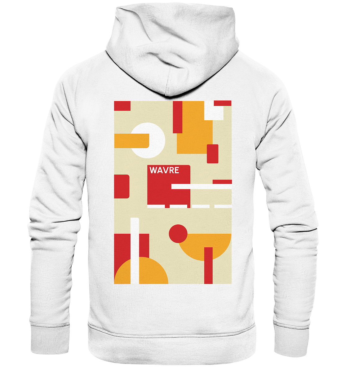 Koordinaten Wavre - Organic Hoodie – Bild 2