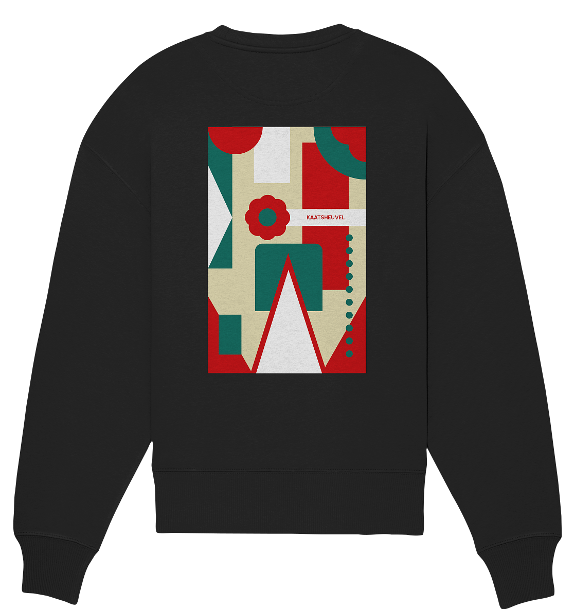 Koordinaten Kaatsheuvel - Organic Oversize Sweatshirt – Bild 2