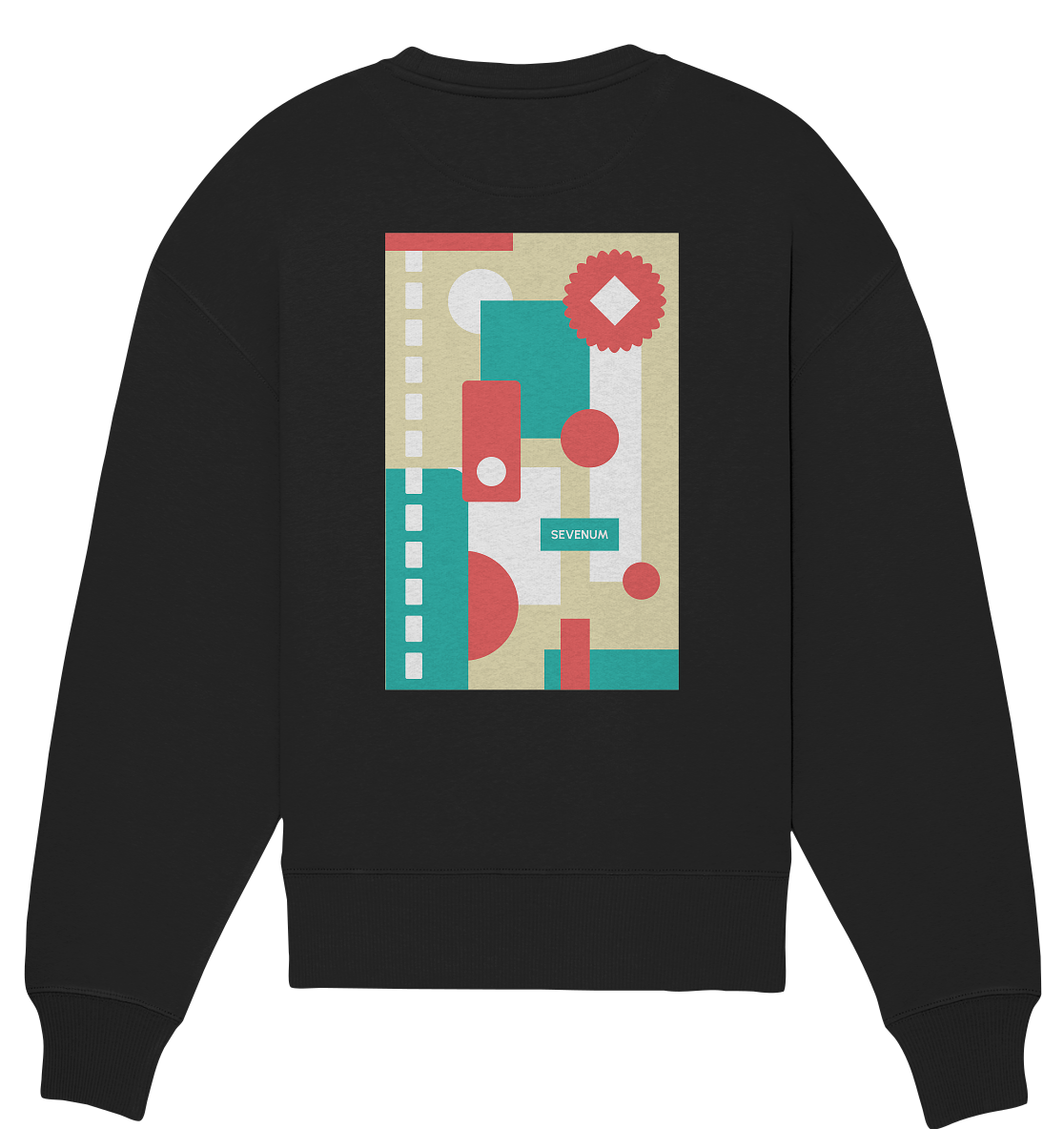 Koordinaten Sevenum - Organic Oversize Sweatshirt – Bild 2