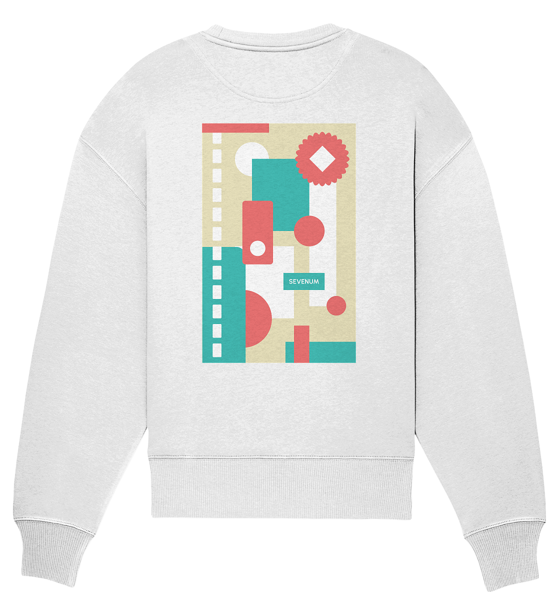 Koordinaten Sevenum - Organic Oversize Sweatshirt – Bild 2
