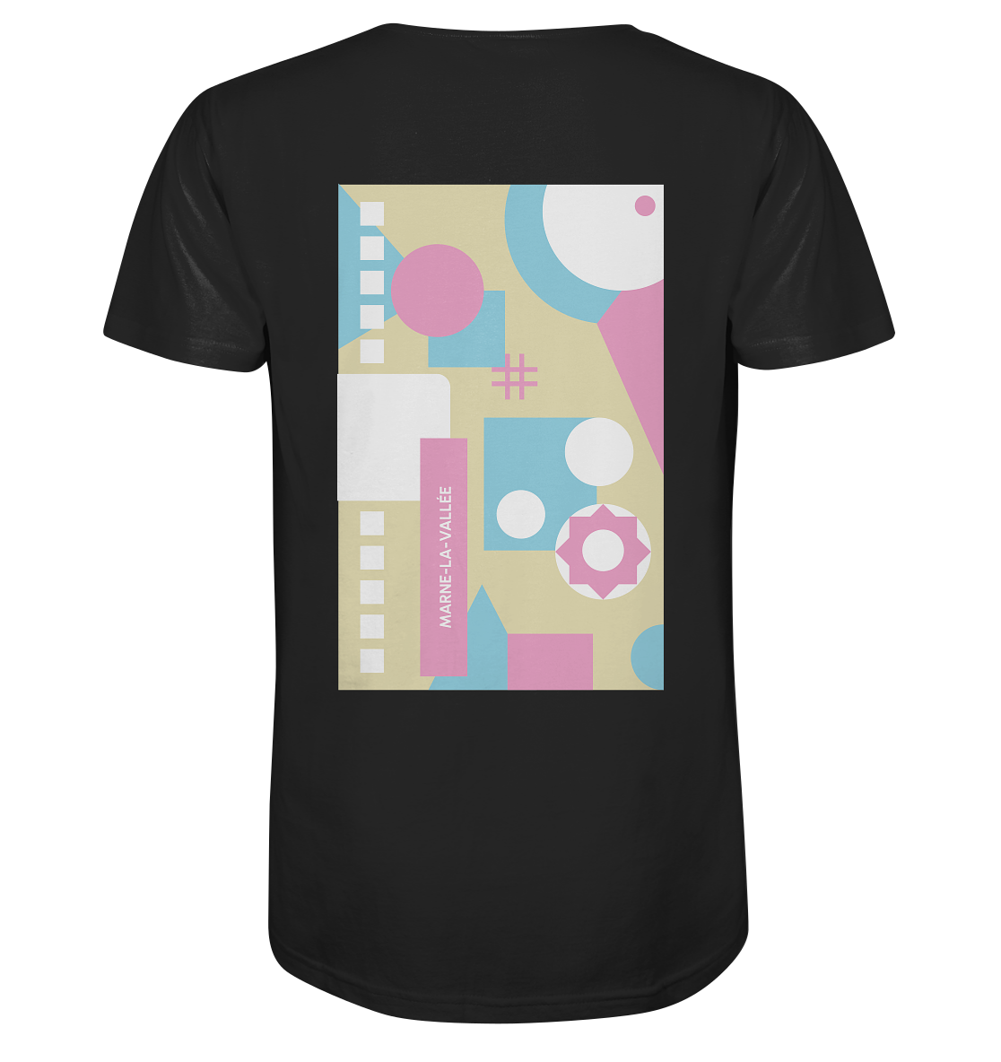 Koordinaten Marne-la-vallée - Organic Shirt – Bild 2