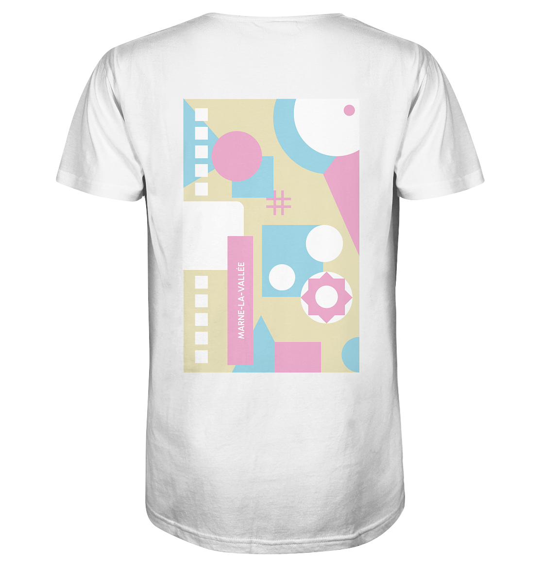 Koordinaten Marne-la-vallée - Organic Shirt – Bild 2