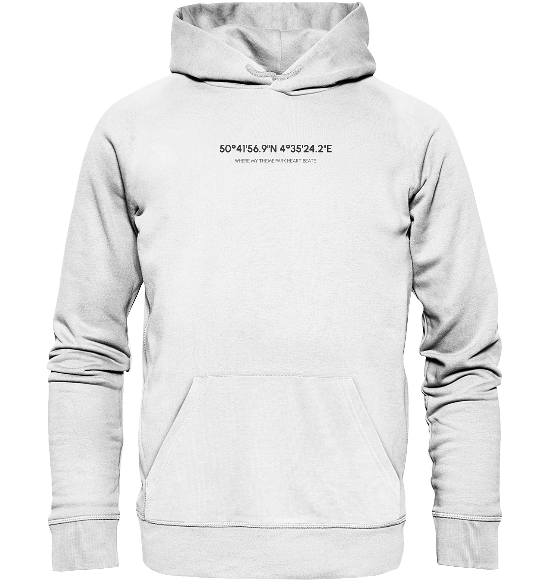Koordinaten Wavre - Organic Hoodie