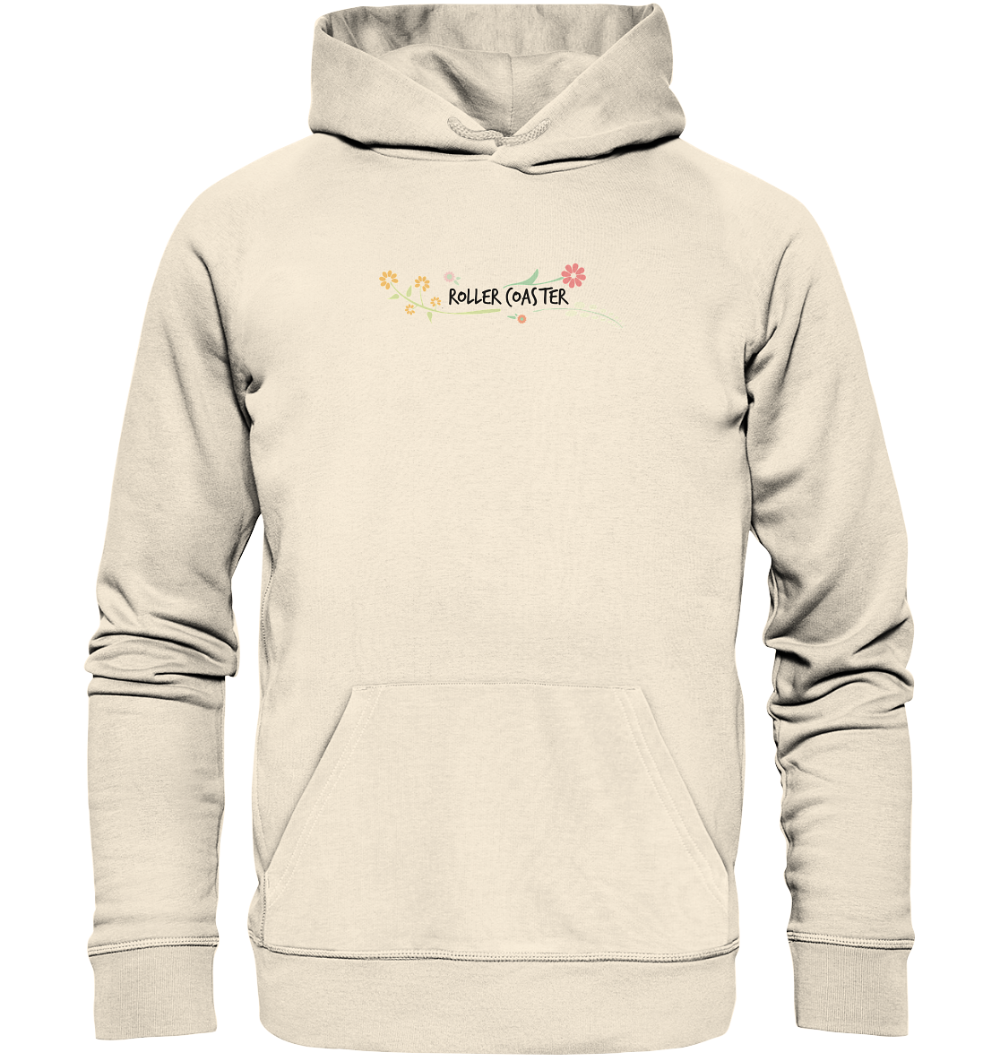 Roller Coaster Spring - Organic Hoodie – Bild 2