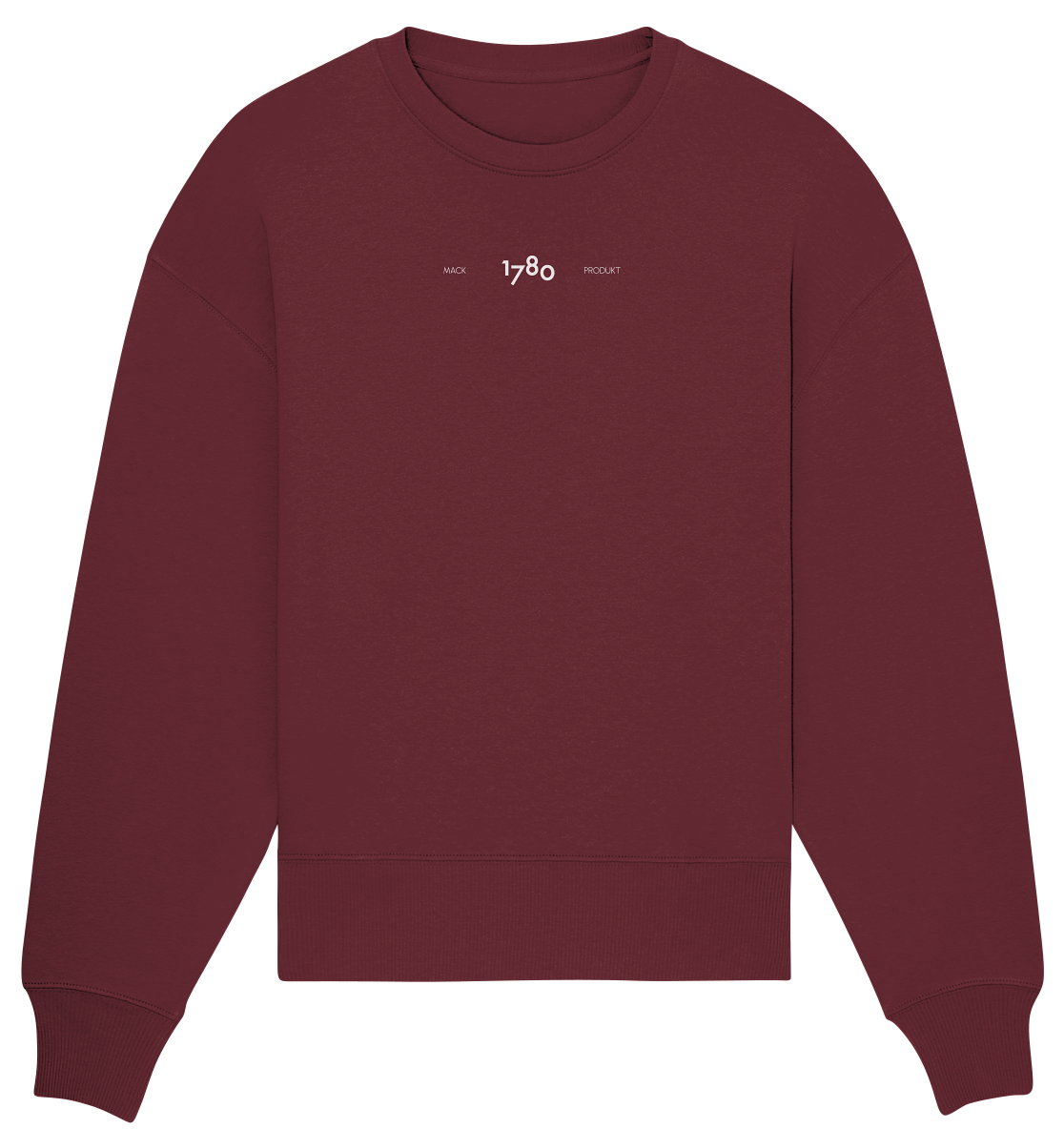 1780 - Organic Oversize Sweatshirt – Bild 2