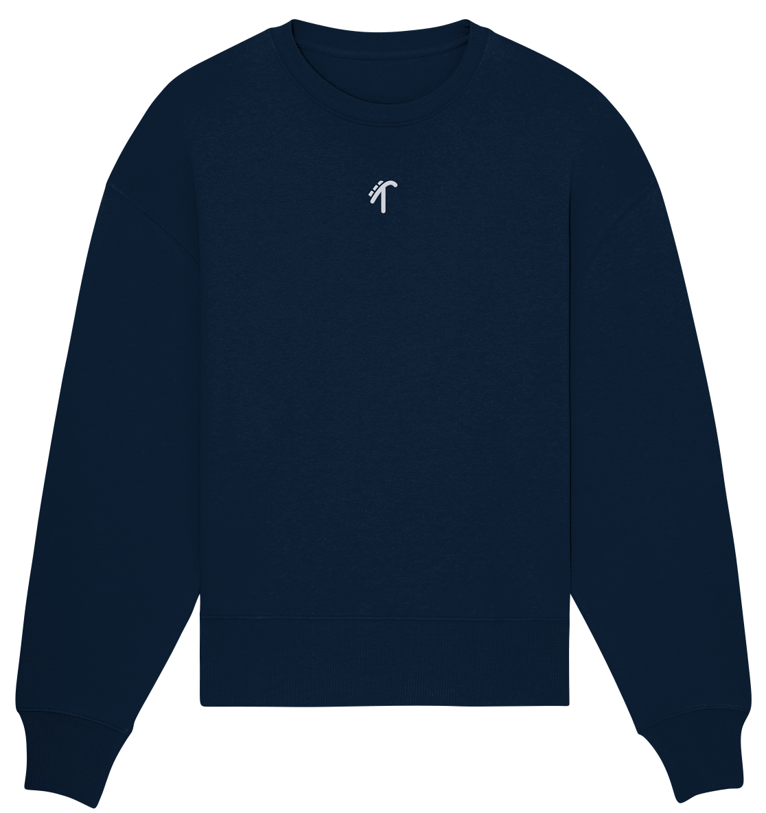 Themepark Genius - Organic Oversize Sweatshirt (Stick) – Bild 3