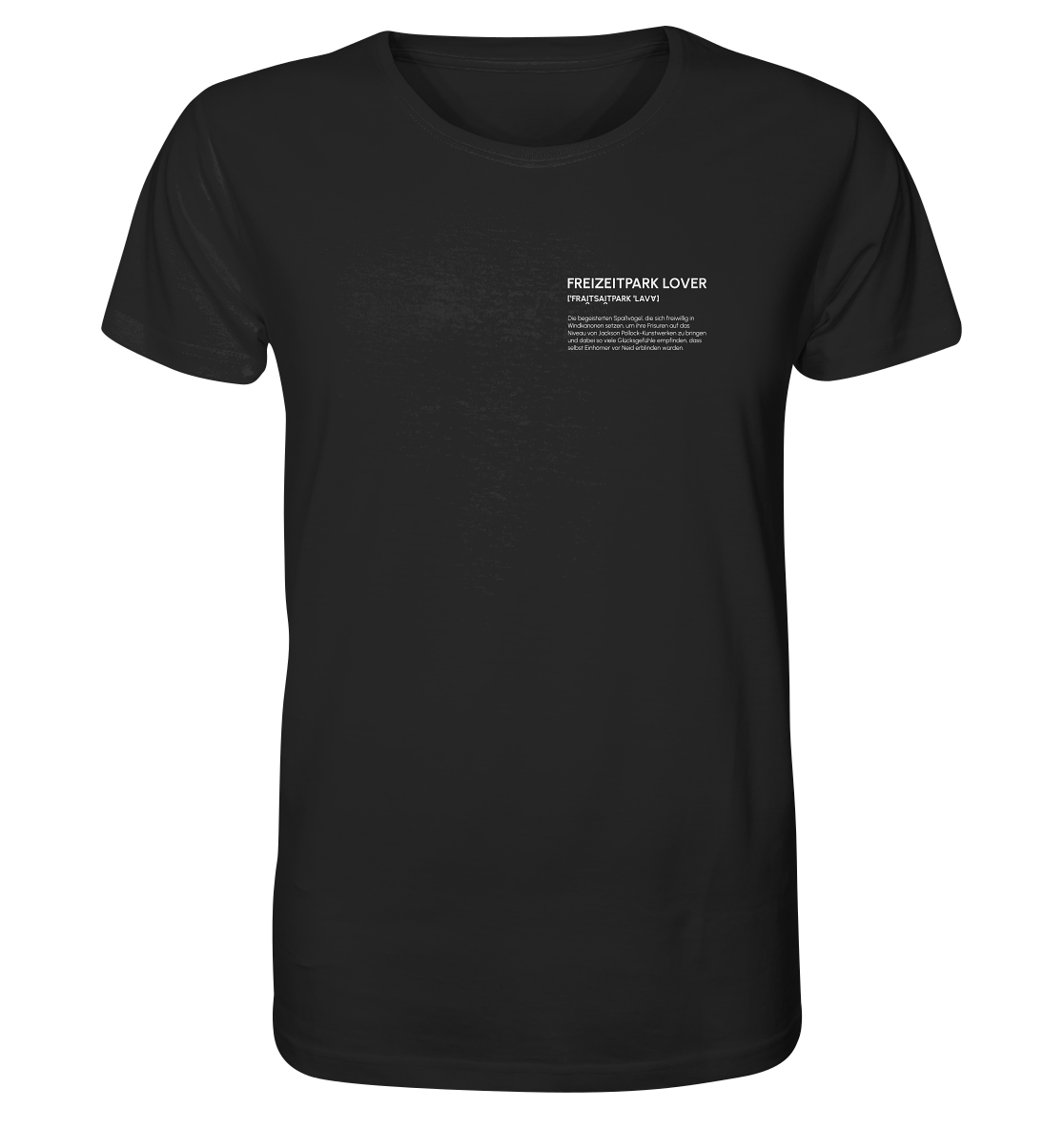 Freizeitpark Lover - Organic Shirt