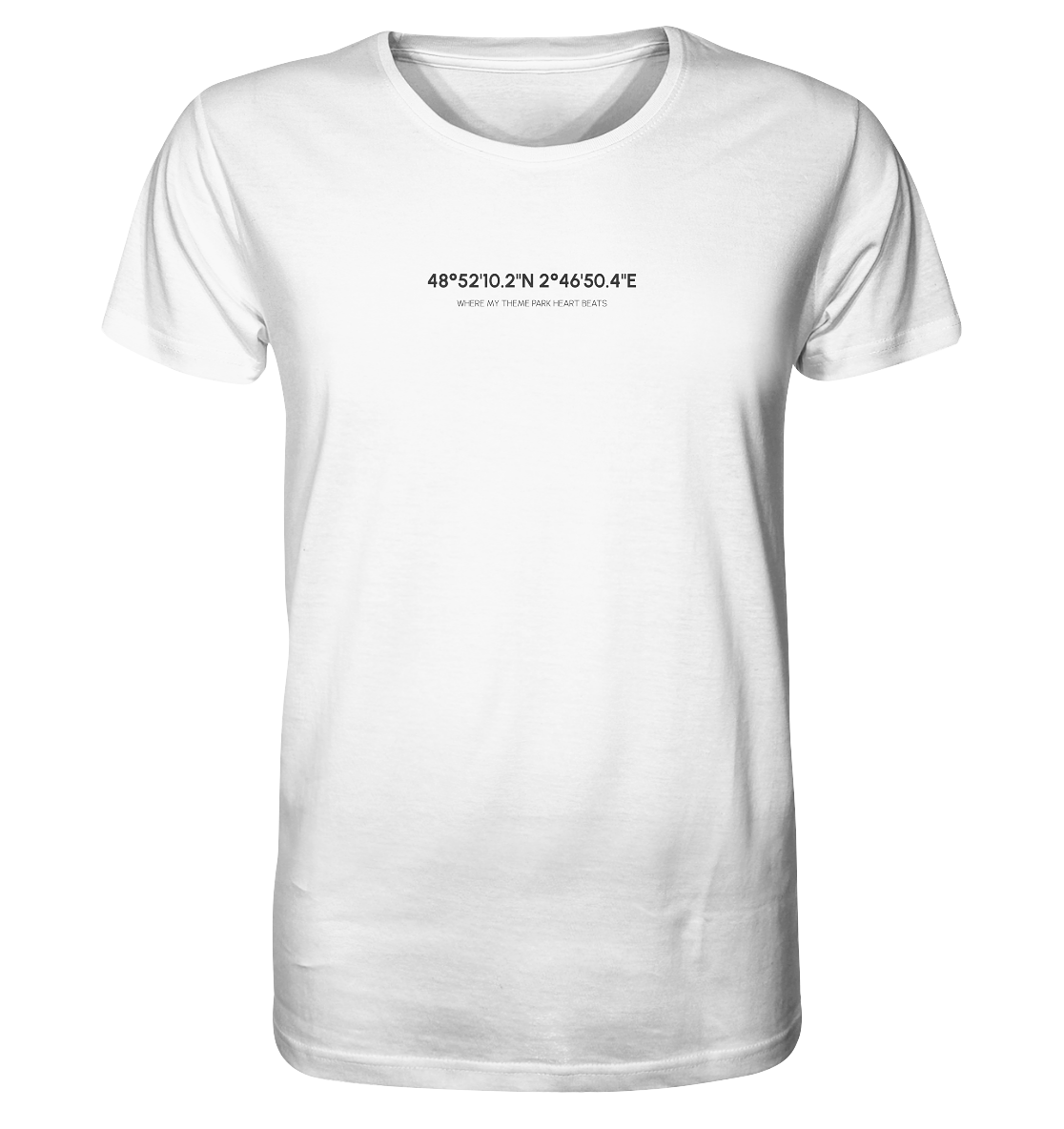 Koordinaten Marne-la-vallée - Organic Shirt